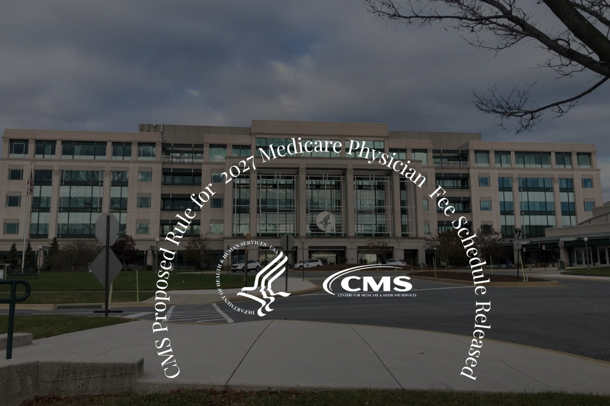 Graphic introducing the CMS 2027 proposed Medicare payment rule