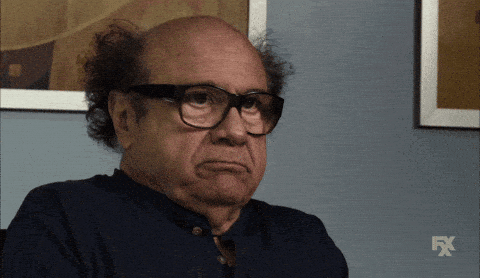 Animated GIF of a person shaking their head no